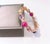 Bochic “Capri” Vintage Ruby, Amethyst & Sapphire Bangle - 18K Gold & silver For Sale - Image 11 of 18