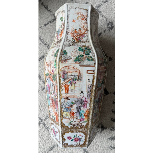 An exceptional and monumental 18th-century Chinese Export porcelain baluster jar of rare proportions, standing at over 27...