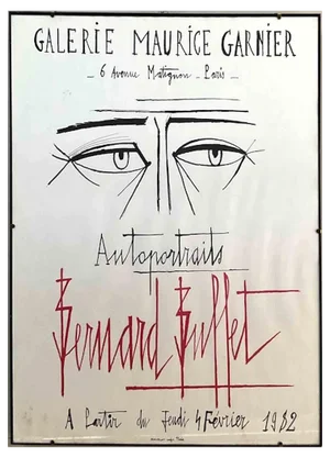 Vintage Poster by Bernard Buffet, 1942