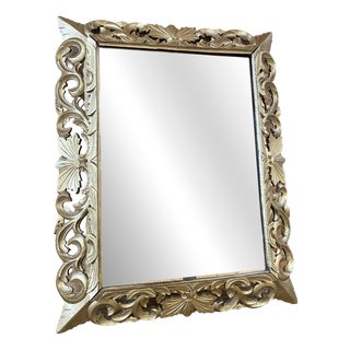 19th Century Gilded Wooden Mirror For Sale