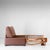 Art Déco Italian Convertible Armchair / Sleeper Chair in Brown Eco-Leather, 1920s. For Sale - Image 10 of 18