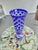 Large Cobalt Blue Cut Crystal Vase from Les Grands Ducs, 1980s, in Very Good conditions. Designed 1980 to 1989 This piece...