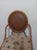 Brown 1990s Tommy Bahama Style Barstool Not Swivel Palm Fabric Upholstered Seat Set of 2 For Sale - Image 8 of 11