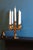 Made in Sweden. A stunning five-arm solid brass candelabra designed by Lars Åkesson for Vallonmässing, Sweden. This piece...