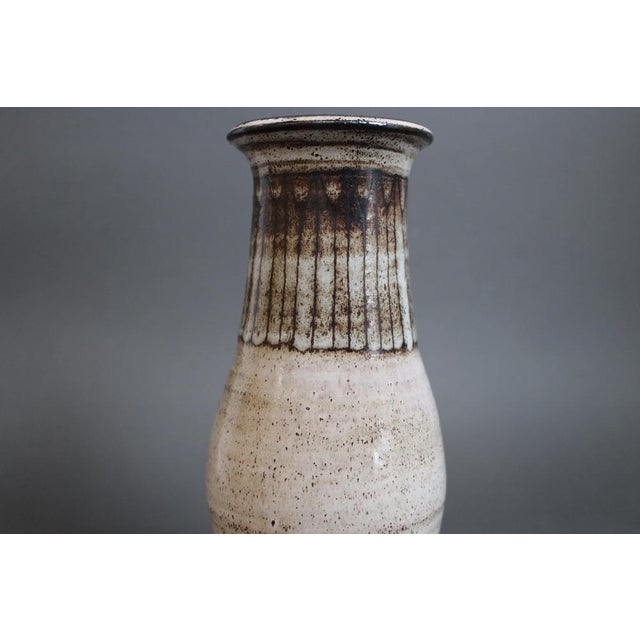 Mid-Century Modern French Ceramic Vase by Jacques Pouchain, 1960s For Sale - Image 11 of 17