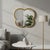 Four Leaf Clover Shaped Gilt Iron Mirror For Sale In Palm Springs - Image 6 of 6