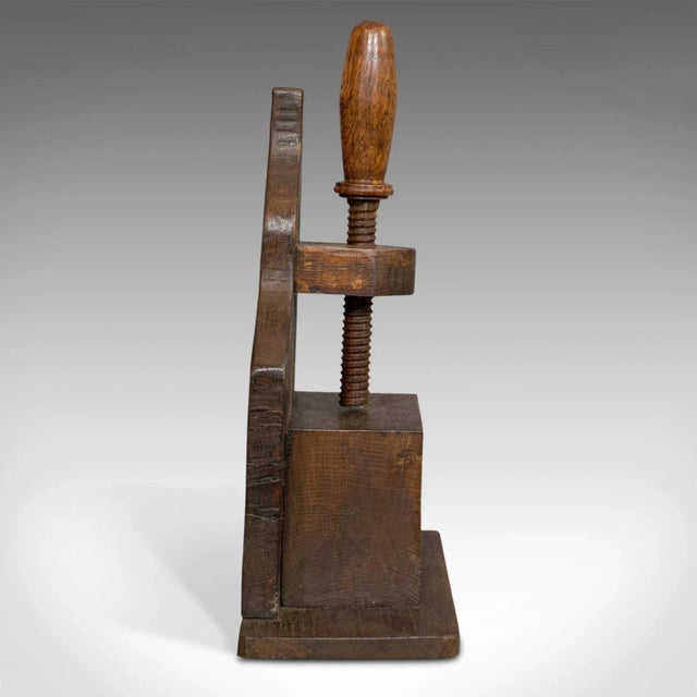 Late 19th Century Victorian Antique Screw Press Nutcracker For Sale - Image 4 of 9