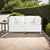 Textile Axis 2pc Sectional Atlantis White Titanium Frame For Sale - Image 7 of 9