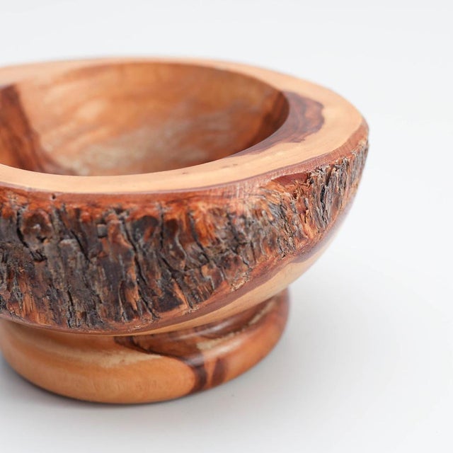 Traditional Spanish Wood Mortar, 1970s For Sale - Image 9 of 17