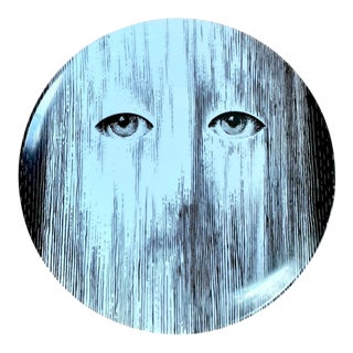Fornasetti Tema E Variazioni Ceramic Plate For Sale