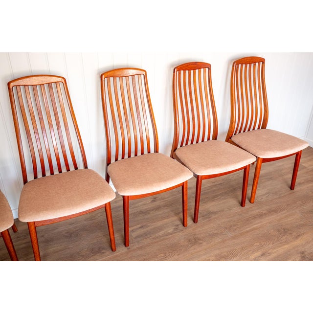 Vintage Danish Teak Dining Chairs by Preben Schou Andersen, 1970s, Set of 6 For Sale - Image 13 of 18