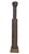 Early 20th Century Tabwa Wooden Phallic Figure on Custom Base For Sale - Image 4 of 4
