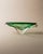 Vintage Organic-Shaped Green Murano Glass Bowl, Italy, 1970s For Sale - Image 4 of 13