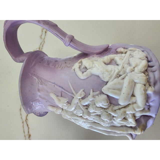 Mid 19th Century 19th-Century Samuel Alcock Napoleon Battle of Acre Relief Jug, Circa 1849 For Sale - Image 5 of 12