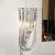 Modernist Pair of Hand Blown Translucent Murano Glass Ribbon Sconces For Sale - Image 11 of 12