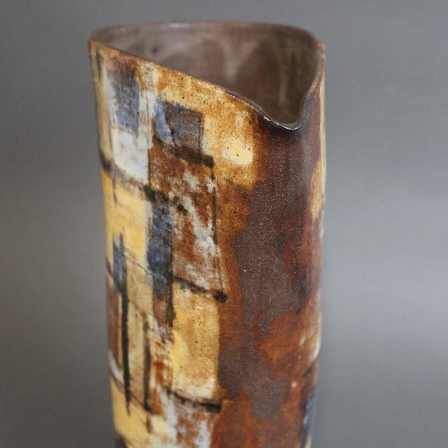 Vintage French Ceramic Jug by Alexandre Kostanda, 1960s For Sale - Image 12 of 18