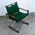 Mid Century Danish Modern Armchair Chair Attributed to Cleo Baldon Terra Green Metal Wood MCM For Sale - Image 11 of 12