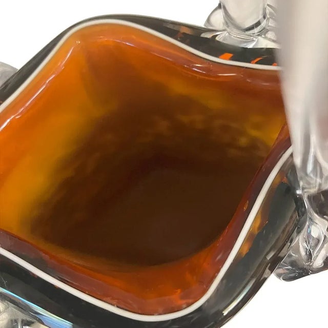 Black Mid 20th Century Manoriams Glass Purse For Sale - Image 8 of 9