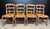 A good looking set of 8 French Farmhouse Dining Chairs. Dating to the early 1900s we have bleached them for a lighter...
