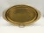 1980s Brass Etched Serving Tray by Rosemar For Sale - Image 4 of 10