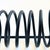 Black Black Metal Coil Letter Holder For Sale - Image 8 of 9