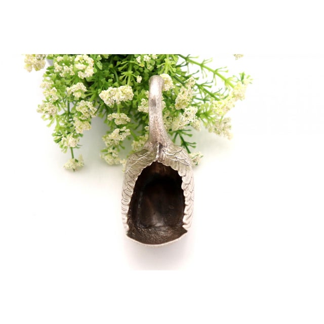 Swan-Shaped Silver Ring For Sale - Image 4 of 6