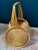 1970s Chinese Bamboo & Rattan Lidded Basket For Sale - Image 4 of 10