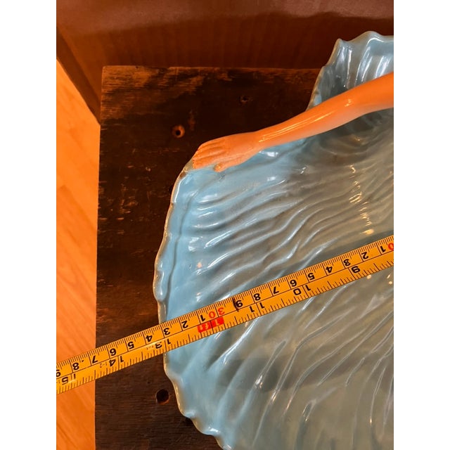 Large Vintage Lady Trinket / Candy Dish For Sale - Image 11 of 12