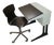 Elmar Children's Writing Desk & Chair by Luigi Colani for Flötotto, 1970s, Set of 2 For Sale
