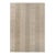 Oversized Vintage Kilim in Beige-Brown and Cream Geometric Stripes - Rug & Kilim For Sale