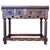Wood 20th Century Catalan Spanish Carved Wood Console Table For Sale - Image 7 of 14