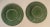 Vintage Bordallo Pinheiro Green Majolica Bowls - Oak Leaf Acorn Pattern - Set of 6 For Sale In Philadelphia - Image 6 of 10