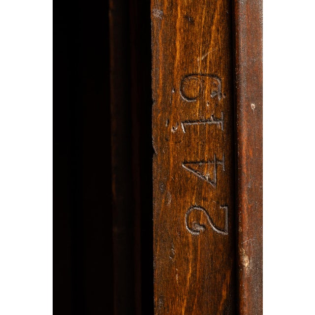 Wood Early 20th Century Oak Ice Box For Sale - Image 7 of 16