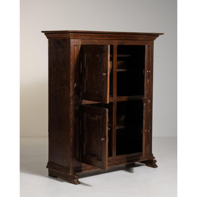 Early 19th Century Neo-Baroque Cabinet in Original Patina For Sale - Image 9 of 11
