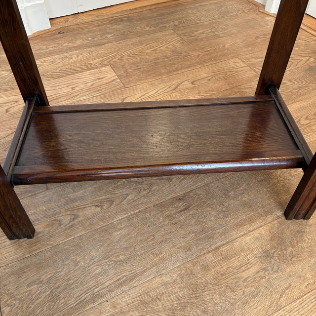 Dutch Art Deco Two-Tier Side Table, 1920s For Sale - Image 16 of 17