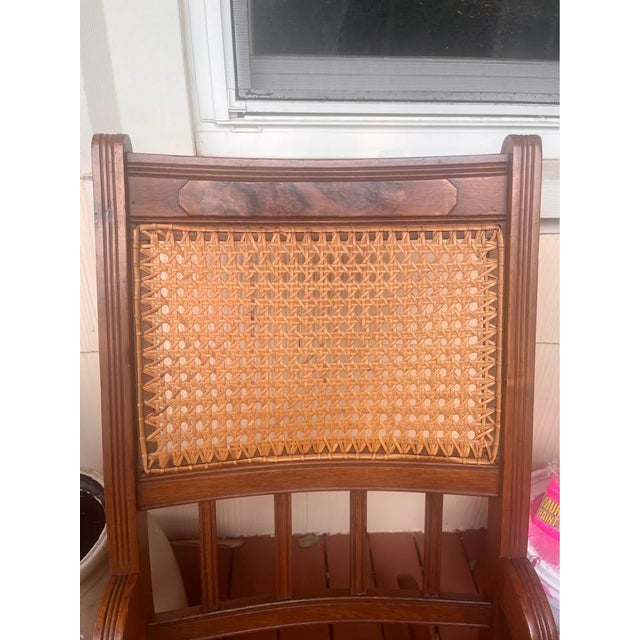 Lived in my grandmothers living room for decades untouched and unsat on. Style: Victorian / "Lincoln Style" Nursing or...