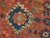Red Masterly Handmade Red Background With Brown Border Medallion-Crest Design Antique Persian Rug For Sale - Image 8 of 8