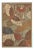C1900 Japanese Textile Design Lithograph, Matted For Sale