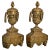 19th Century French Louis XVI Style Chenets, Set of 2 For Sale - Image 6 of 6