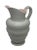 Ceramic Early 20th Century S. Fielding & Co. English Art Deco Style Crown Devon Gray & Pink Pitcher Pattern A544 For Sale - Image 7 of 12