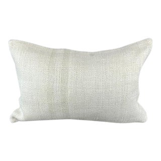 16 x 24 Hemp Pillow Turkish Cushion Natural White Pillow Cushion Cover For Sale