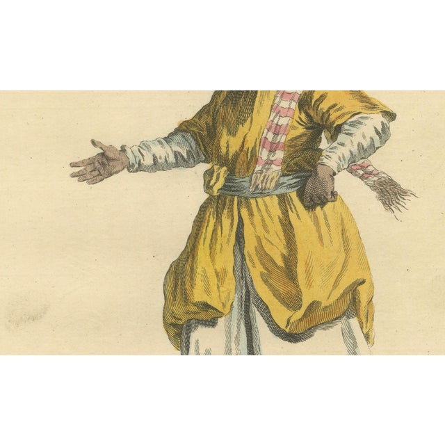 Copper European School Artist, Habit of a Moorish Slave, 1749, Engraving For Sale - Image 8 of 10