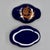 Mid 20th Century Vintage French Limoges Cobalt Blue Trinket Box — Gilt Courting Scene, 20th Century For Sale - Image 5 of 7