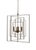 Contemporary Cube Chandelier in Bronze For Sale - Image 3 of 3