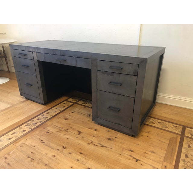 Restoration Hardware La Salle MetalWrapped Desk Chairish