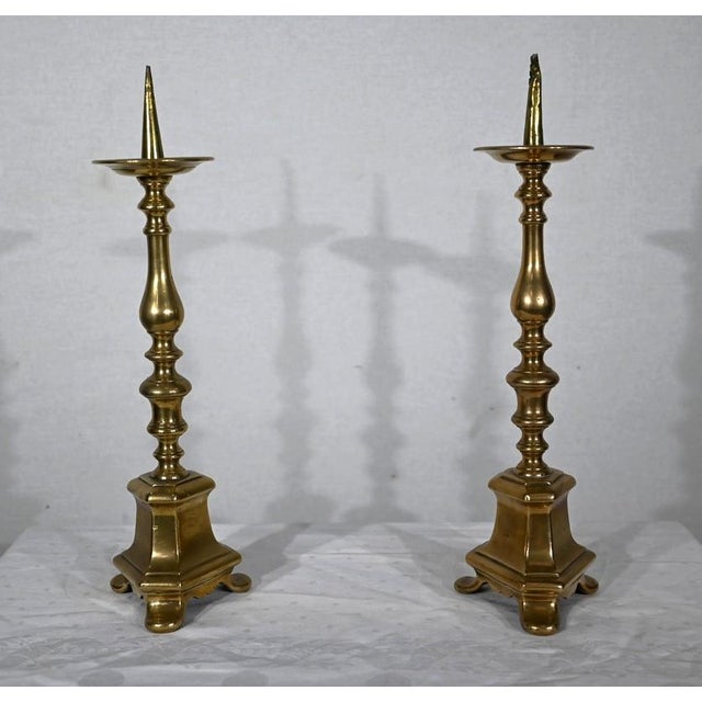 Gilded Bronze Sparklers, 1800s, Set of 2 For Sale - Image 18 of 18