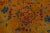 Art Deco Antique 1920s Chinese Art Deco Rug in Goldenrod With Floral Motif For Sale - Image 3 of 10