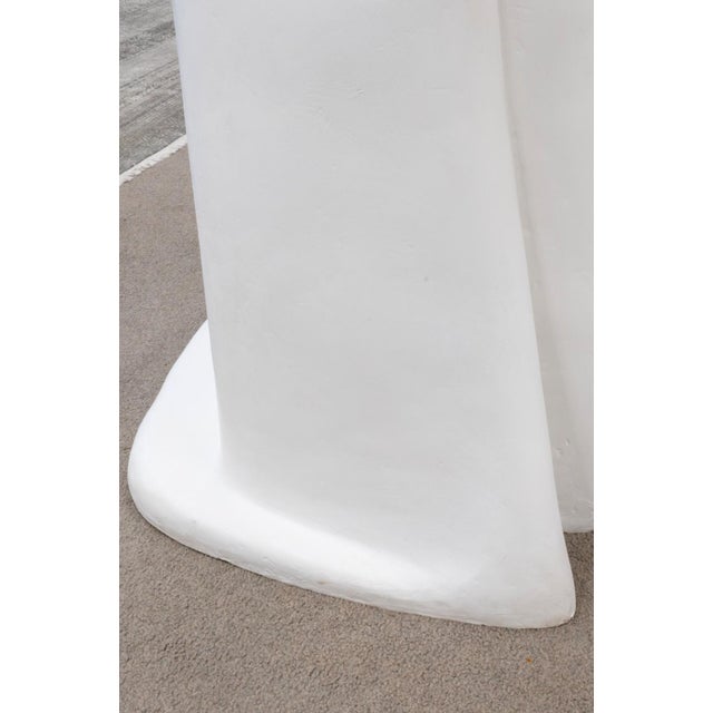 Plastic Richard Kozlow - Joseph, 1996 White Cast Resin Modern Sculpture 44" X 30" X 26.5 For Sale - Image 7 of 9