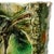 Antique 19th C. Austrian Bohemian Majolica Pear Tree Trunk Vase by Josef Strnact For Sale - Image 10 of 14