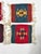 Vintage Southwestern Woven Wool Coasters With Fringe, Set of 4 For Sale In Louisville - Image 6 of 7